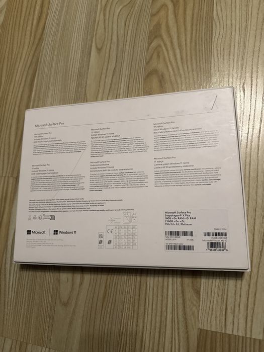 Tableta Microsoft Surface 2025 PRO 11 SnapDragon , NOUA , Sigilata