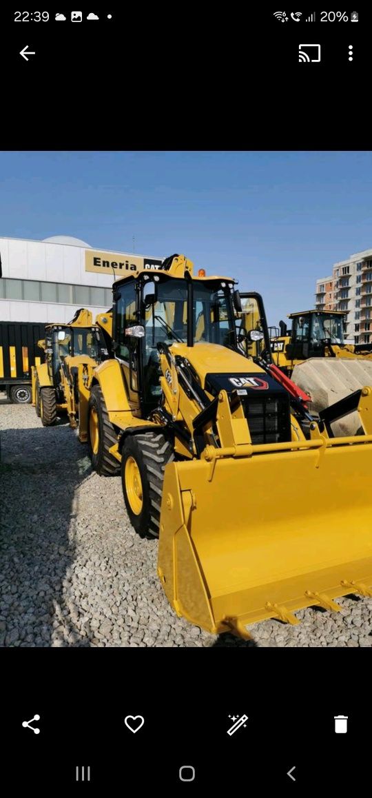 Buldoexcavator de închiriat