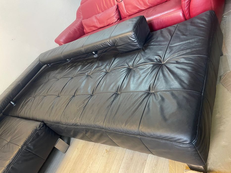 Ъглов кожен диван*БЕЗПЛАТНА ДОСТАВКА за цяла България*