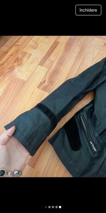 Geacă piele Orăștie marimea M-L