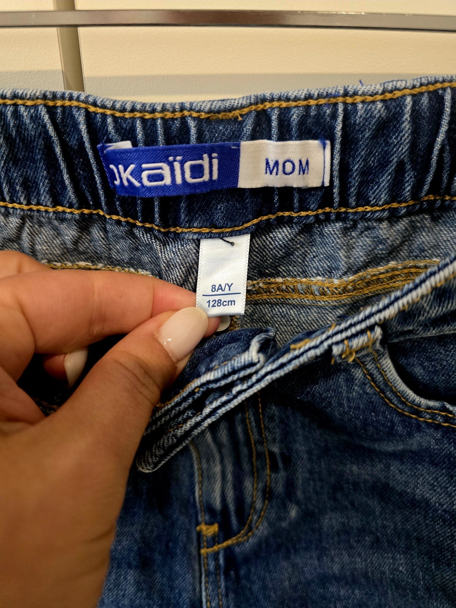 Дънки за момиче Okaidi 128