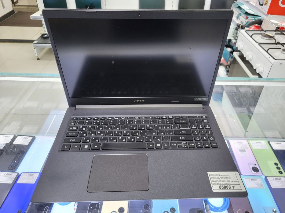 Ноутбук Acer Ryzen 3 3250U Озу 8гб ssd256gb рассрочка магазин Реал