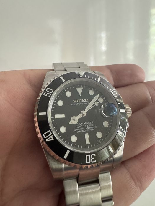 Ceas Seiko automatic - Submariner Black