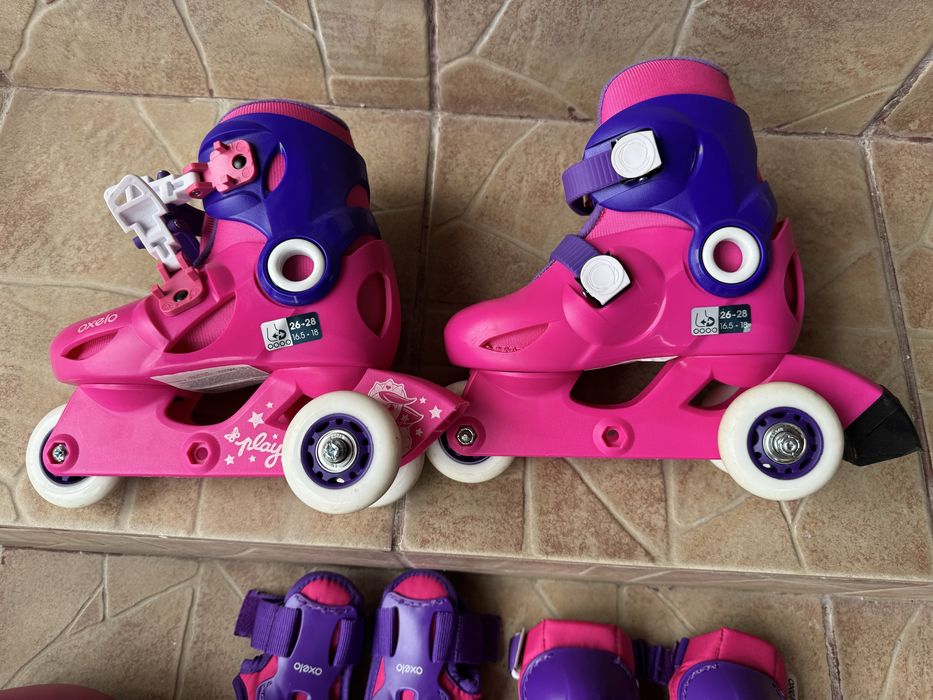 Role, protectii si casca OXELO