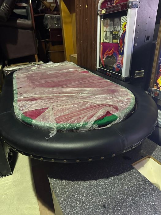 Masa poker originala + 4 fotolii rotative