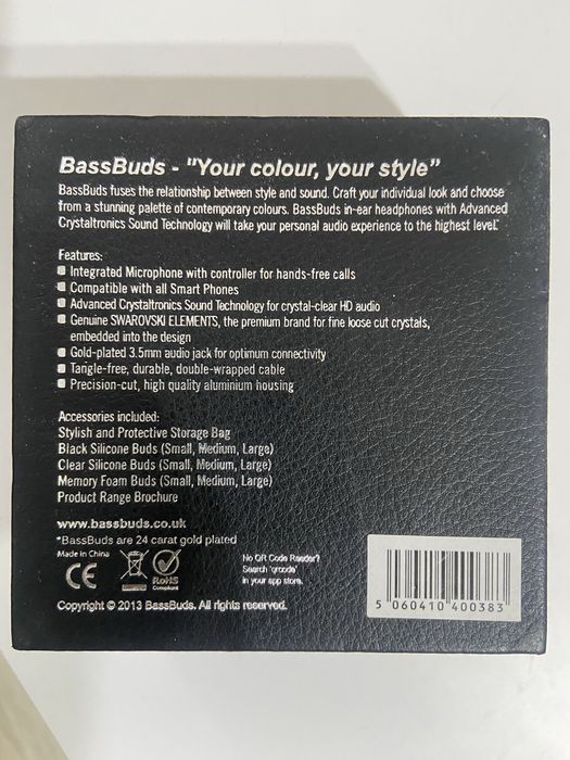 Casti audio Bass Buds  placate 24 k