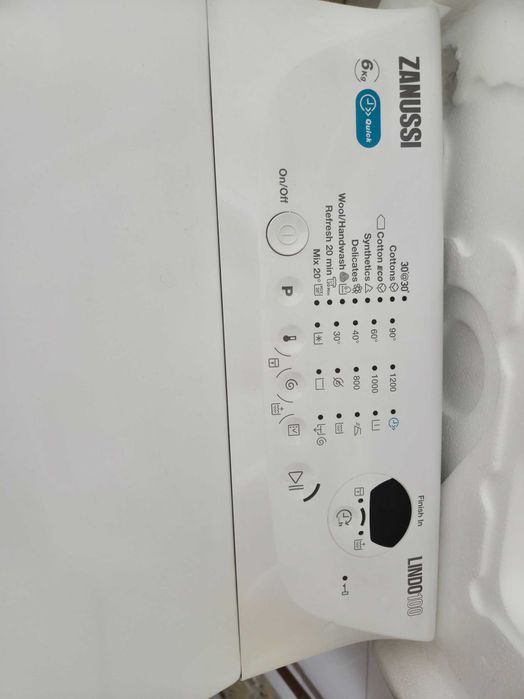 Vand masina de spălat  verticala Zanussi Lindo 100