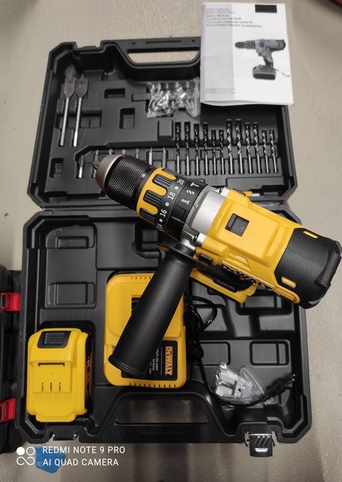 Autofiletanta Dewalt profesionala,2acumulatori 36v si mandrina 13mm