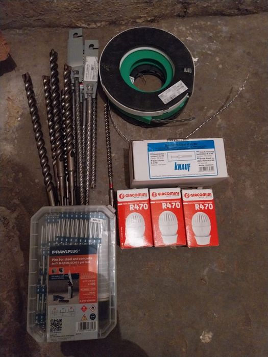 Pânze flex, spirale beton profesionale, cuie beton,cordon bentonitic