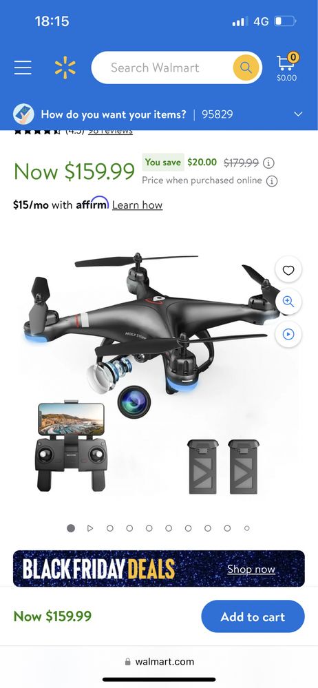 Holy Stone HS110G GPS Drone with 1080P Camera for Adults sigilat