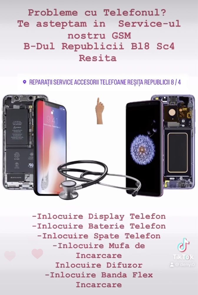 service - reparații - accesorii - telefoane mobile  - GSM Store