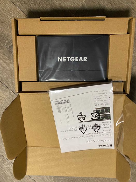 Switch Netgear GS308EP 8xGE PoE+