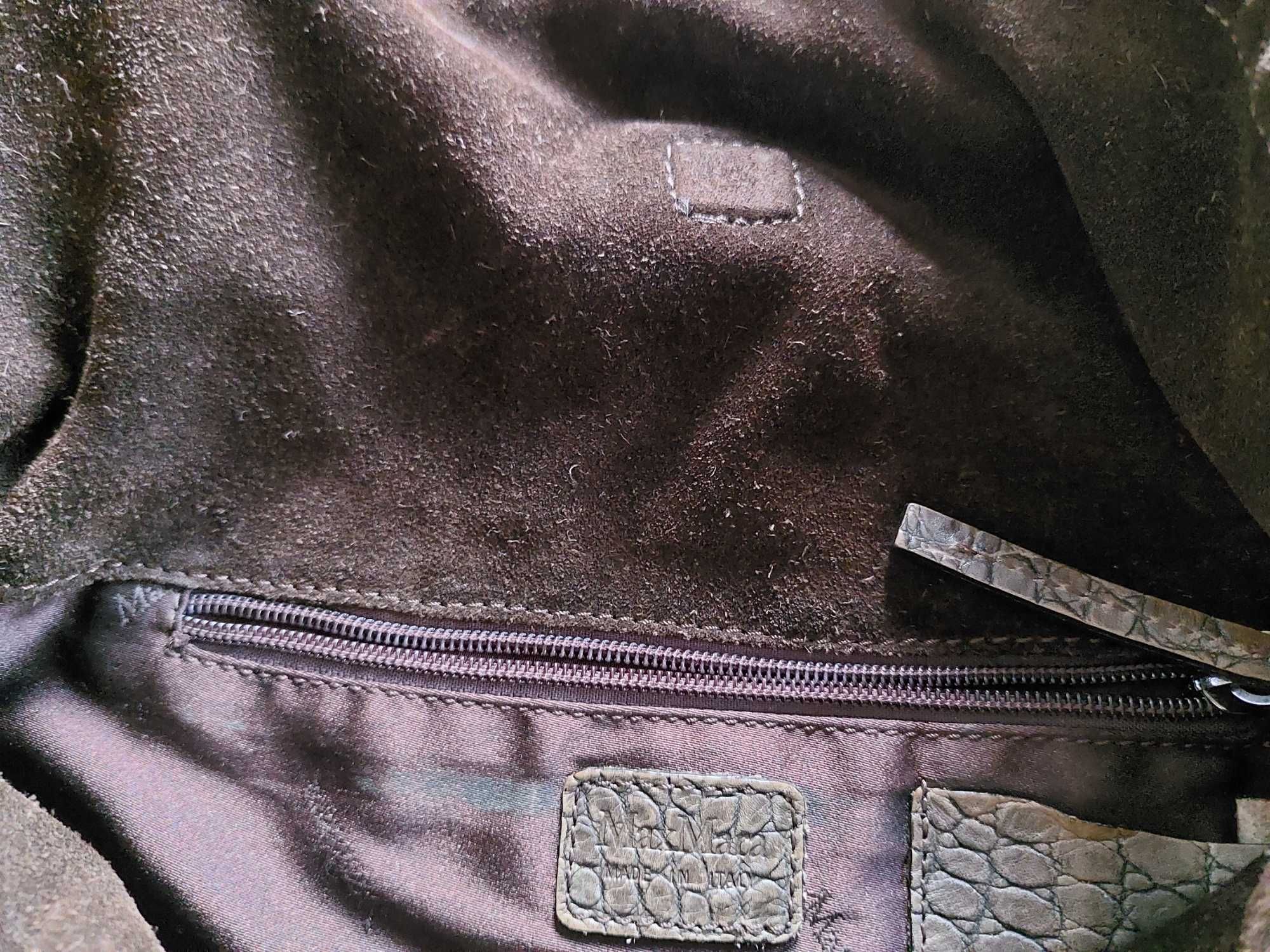 Чанта велур Max Mara НАМАЛЯВАМ