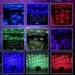 LED прожектор за  автомобил, звездно небе , цветомузика USB , RGB ламп