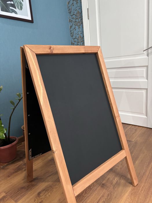 меловой штендер доска с грифельным покрытием