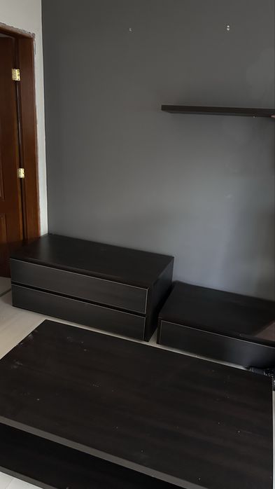 Комплект тв шкаф ,масичка,,шкаф за стена и полица