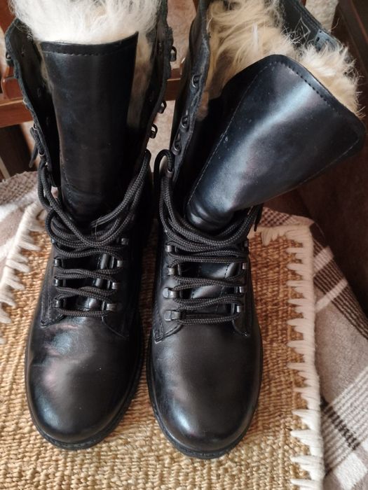 Зимние натуральные Берцы