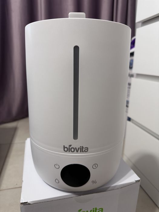 Umidificator de cameră cu senzor de umiditate Biovita Top Mist, 4.5L