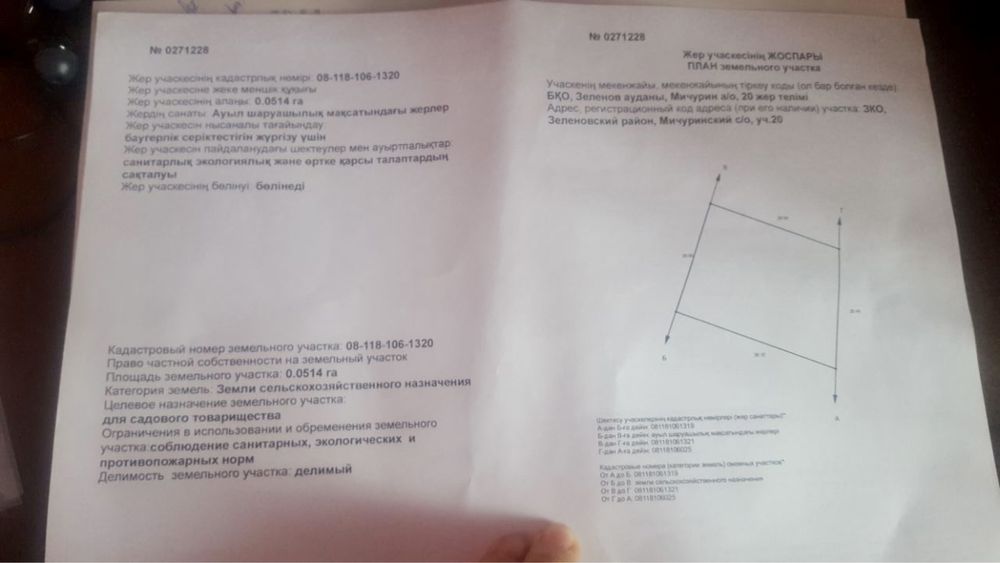 Продам земельный участок