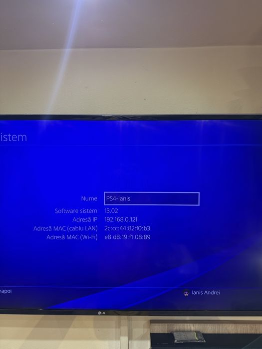 Vand PS4 Pro 1 TB