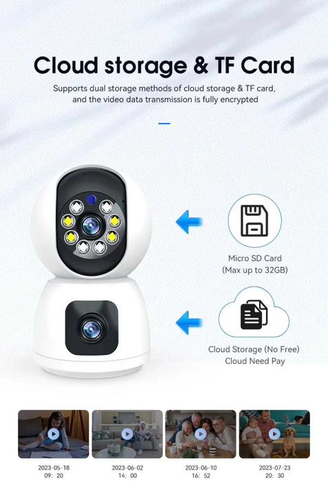 Camera de supraveghere WIFI - Baby monitor - NOUA - SIGILATA