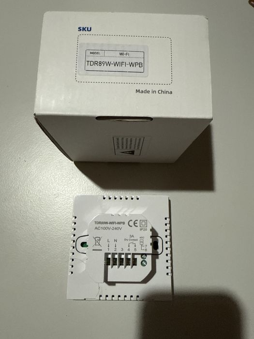 Termostat Beok TDR89W-Wifi-WP centrala,boiler,pardoseala,incalzire gaz