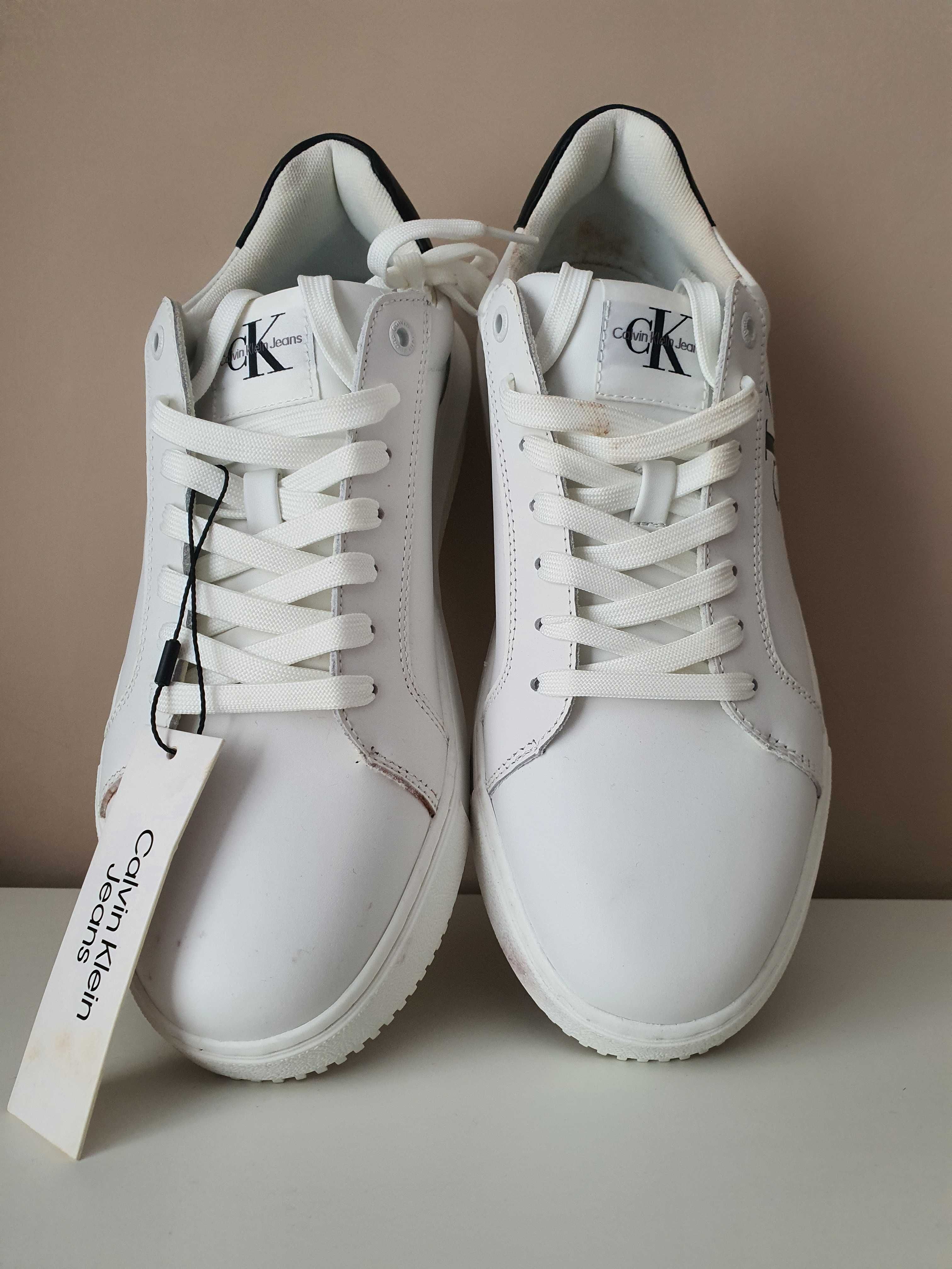 Calvin Klein Chunky Cupsole Mono Кожени N43 оригинални