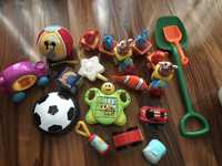 Бебешки/Детски играчки, музикално влакче, буталка, коли, топки