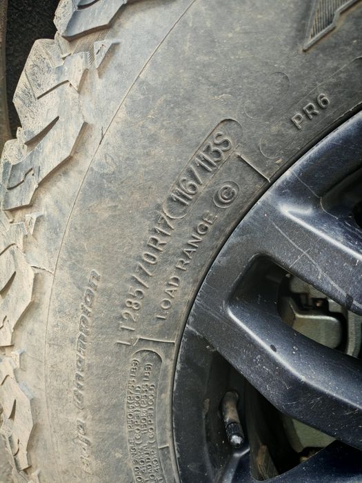 Anvelope 285 70 R17 BF GOODRICH