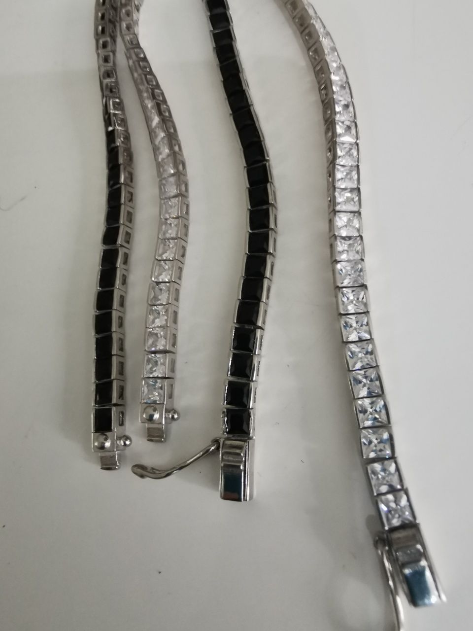 Brățări tennis din argint 925 - model bărbătesc