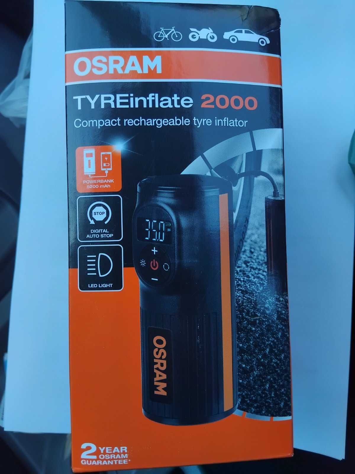 Компресор за гуми Osram TYRE INFLATE 2000
