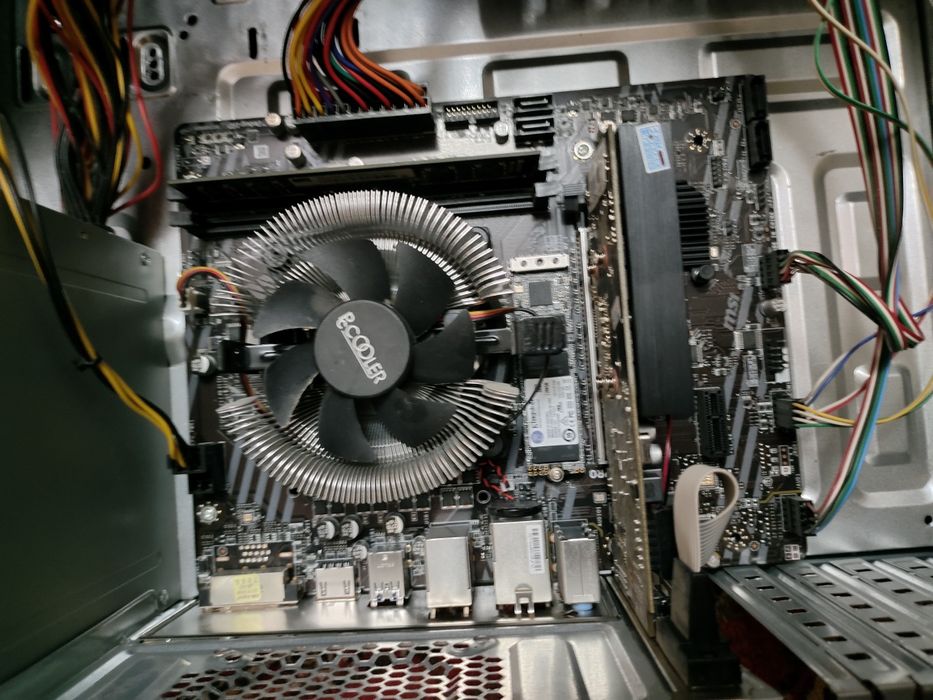 Domashniy kompyuter DDR4 msi h410a pro