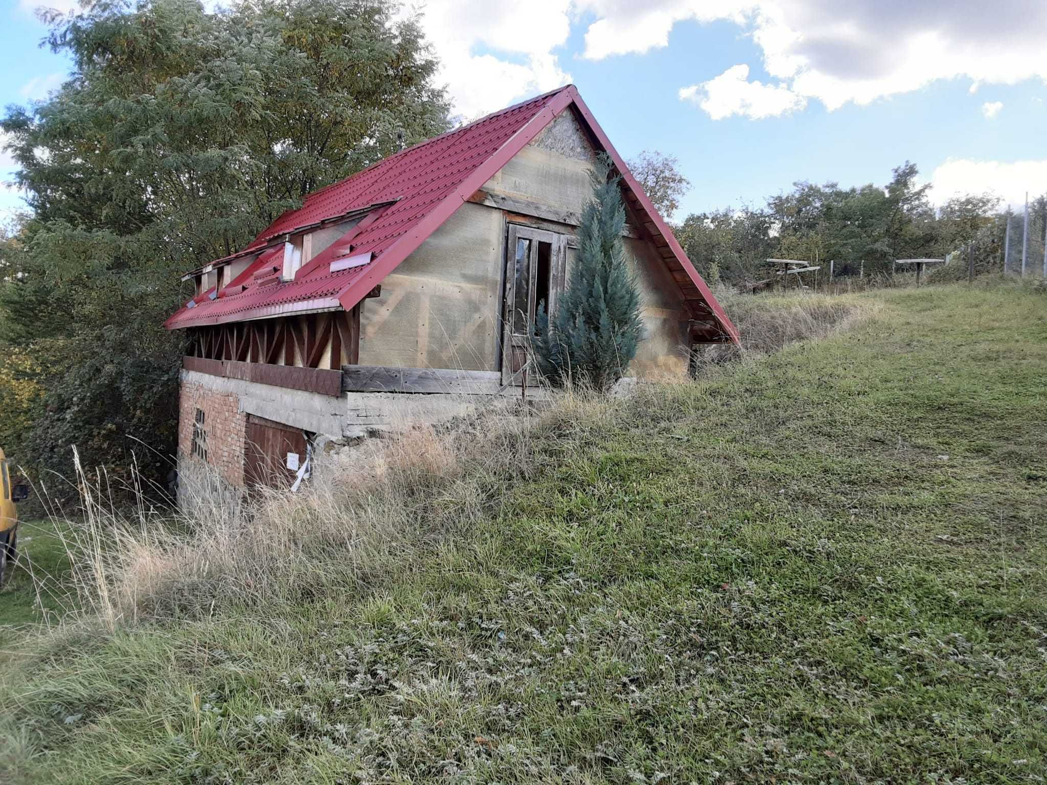 Fundație-casă începută-mansardată provizoriu Săliște Sibiu