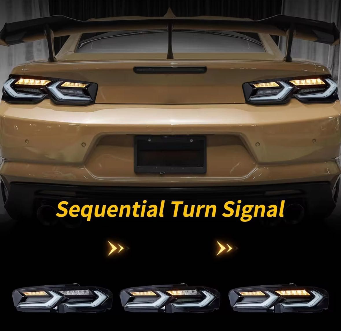 Динамични  стопове  европейски стандарт Chevrolet Camaro 2019+