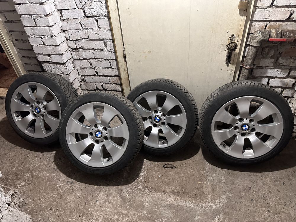 BMW джанти с гуми 225/45/17 continental winter contact TS860