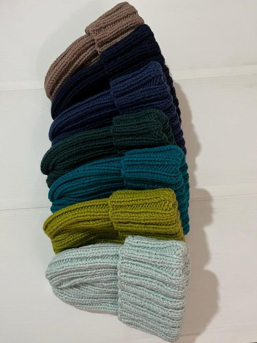 Вязание шапки зимние. Ручная работа.