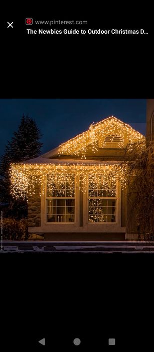 Montaj instalații și decorațiuni luminoase de Crăciun