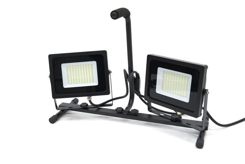 Led лампа с трипод 2x50w 2x4000 лумена