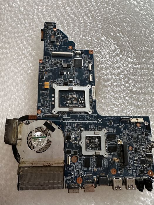 Плата от ноутбука Hp envy 6 с процессором i7 и gt250m