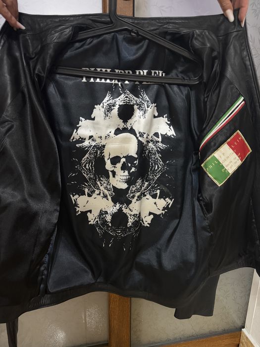 Geaca piele naturala Philipp Plein