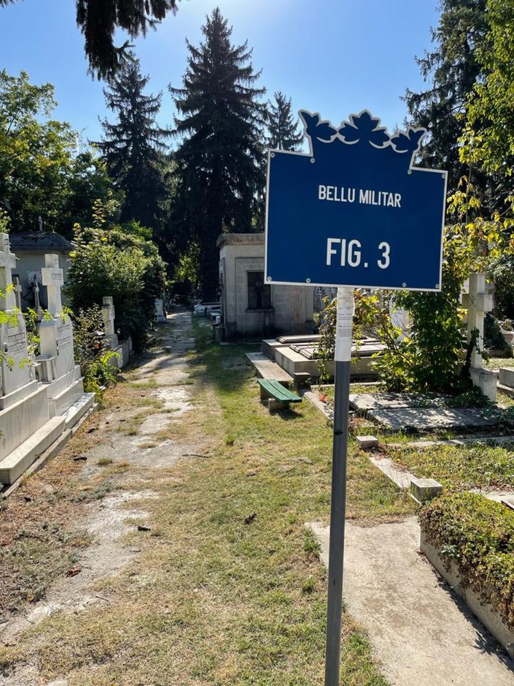 Loc de veci .Cripta 4 locuri Cimitirul Bellu Militari