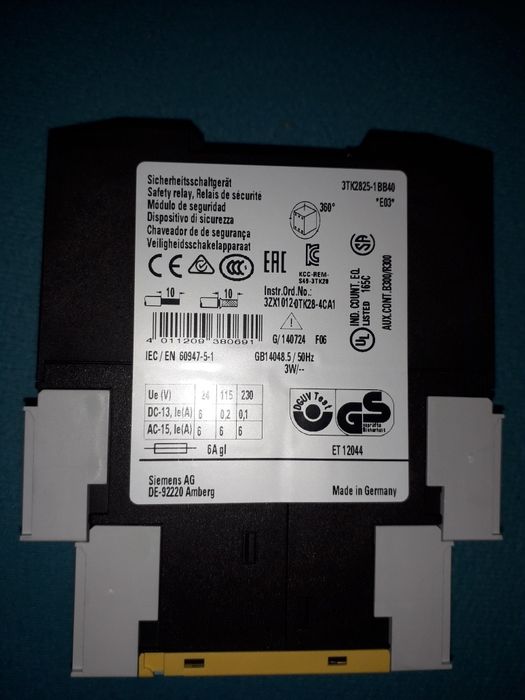 Relee Inteligente Siemens Ultima Generatie  Sirius 3TK28 24vdc
