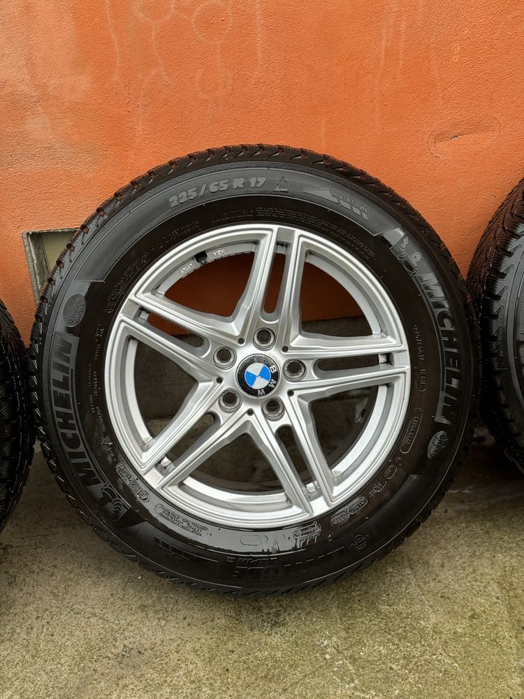 Jante BMW originale + anvelope Michelin impecabile cu profil bun