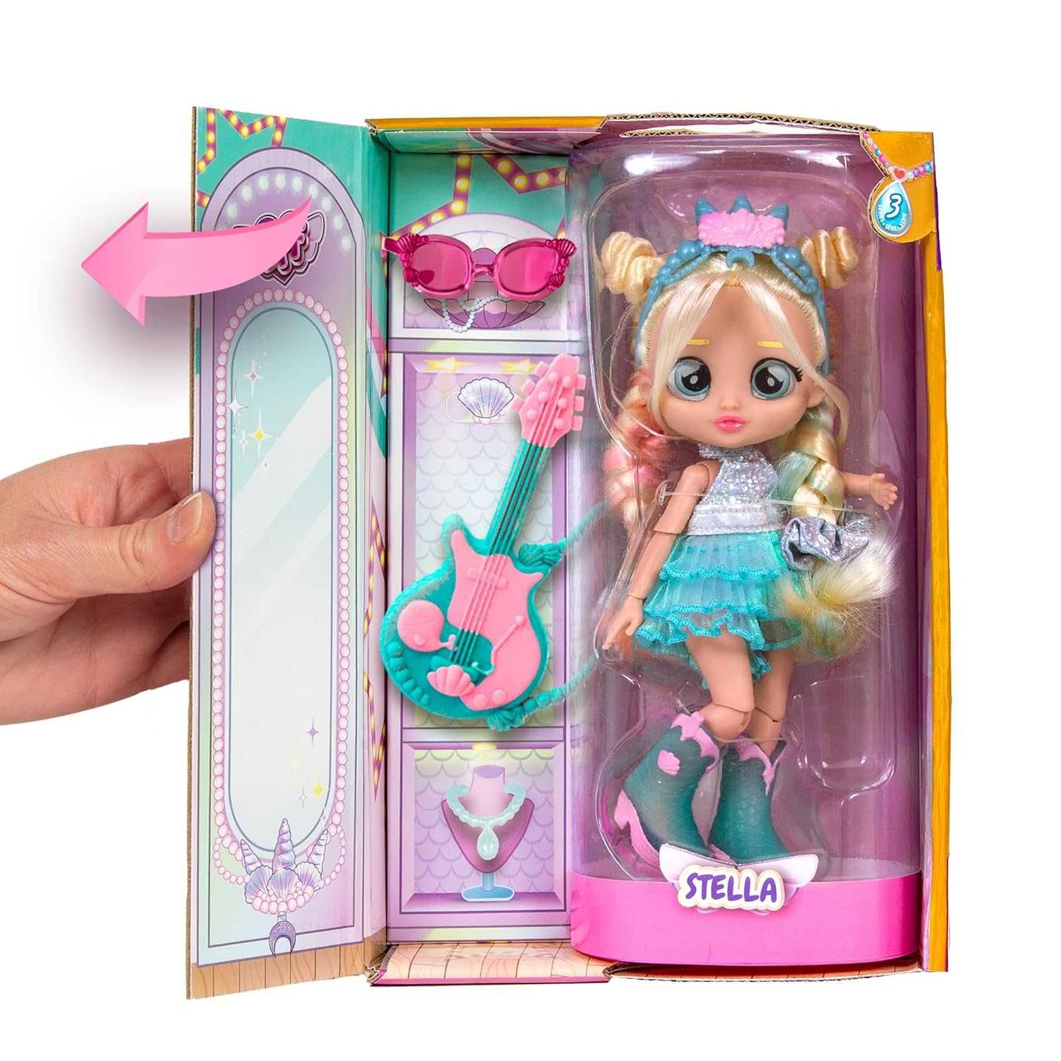 IMC Кукла BFF Cry Babies Фийби Ханна Шанън с дрехи и аксесоари 5 вида