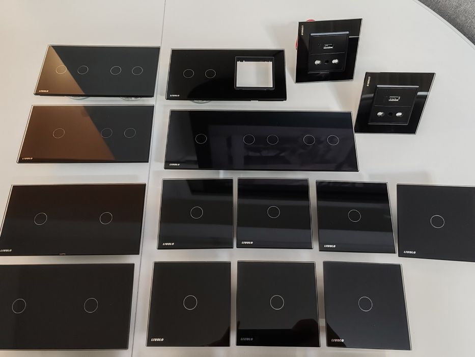 Intrerupator cu touch din sticla Livolo