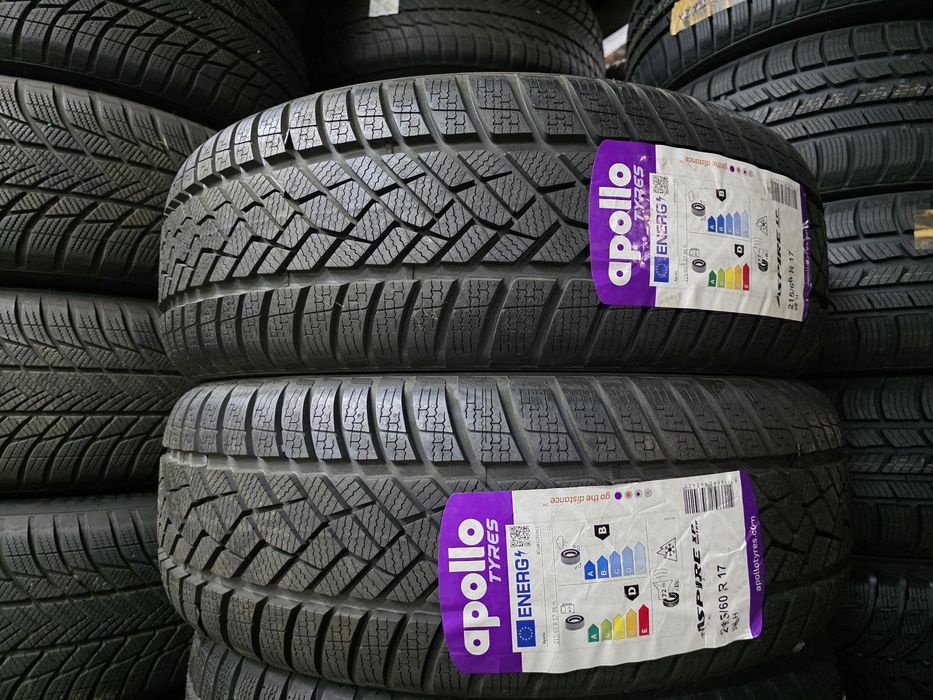 2бр Нови зимни гуми 215 60 17 - Apollo