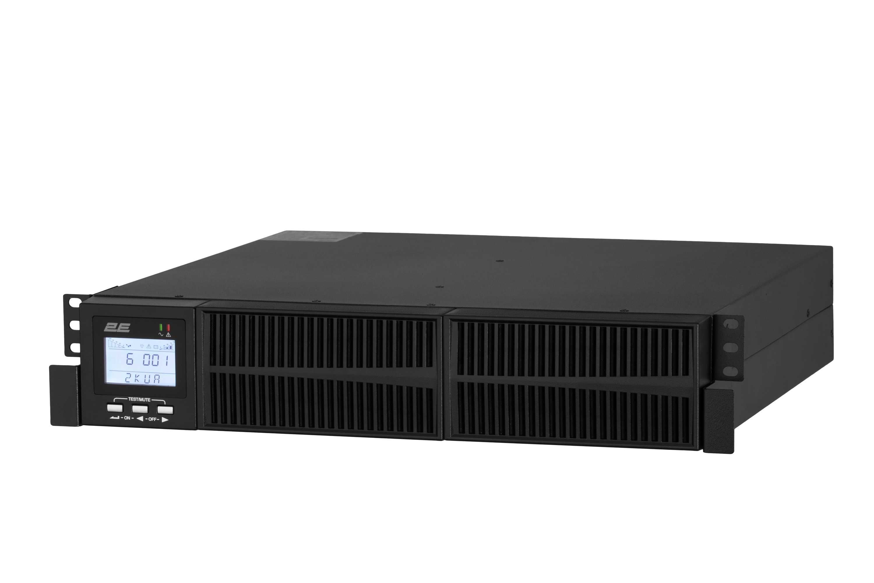 } ИБП 2E OD2000RT /2000VA/1800W/RT2U/LCD/USB/4xSchuko