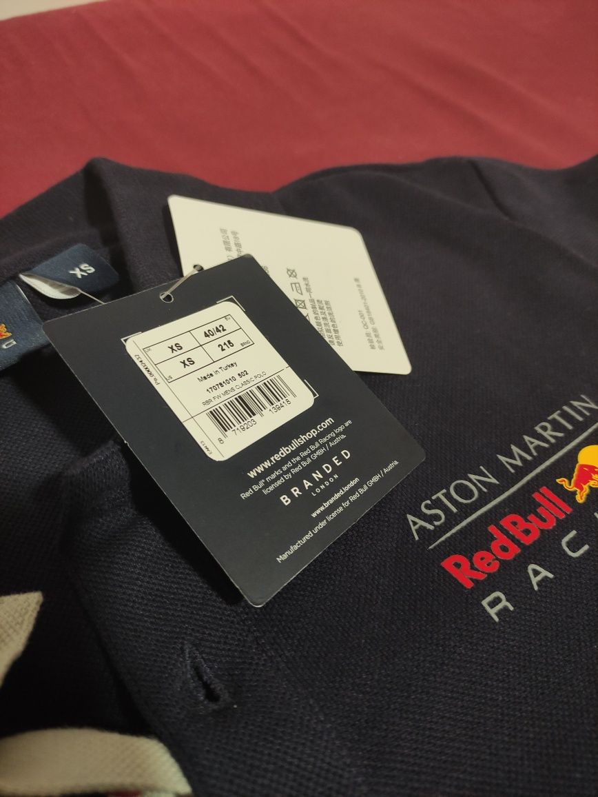 Tricouri polo Aston Martin Red Bull Racing Originale