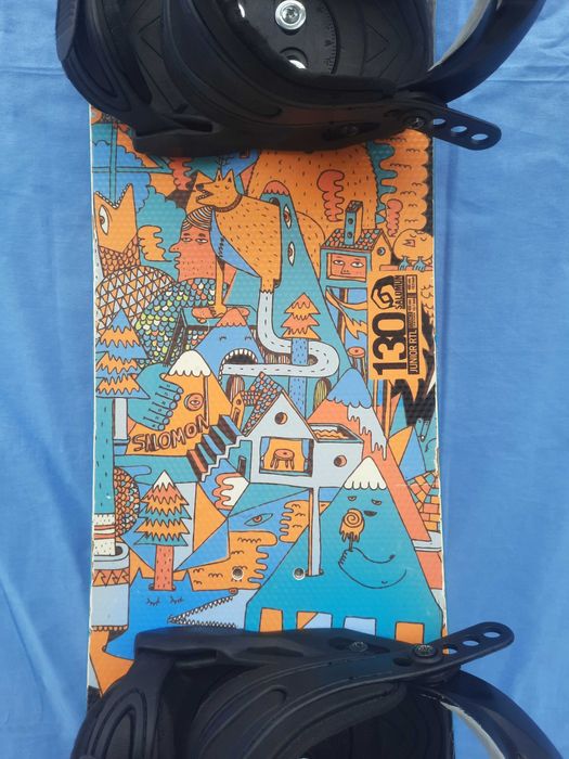 Сноуборд  детски SALOMON junior RTL 130см. с автомати