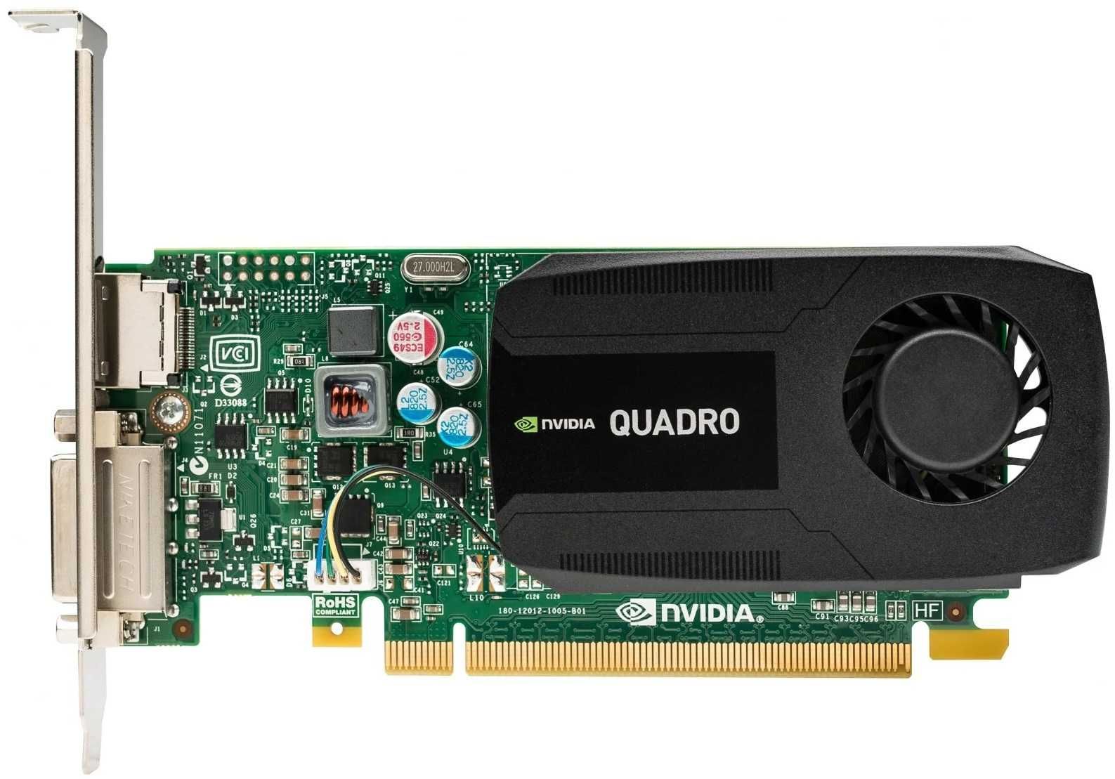 Видео карта GPU NVIDIA Quadro K420 1GB 128bit DisplayPort/DVI